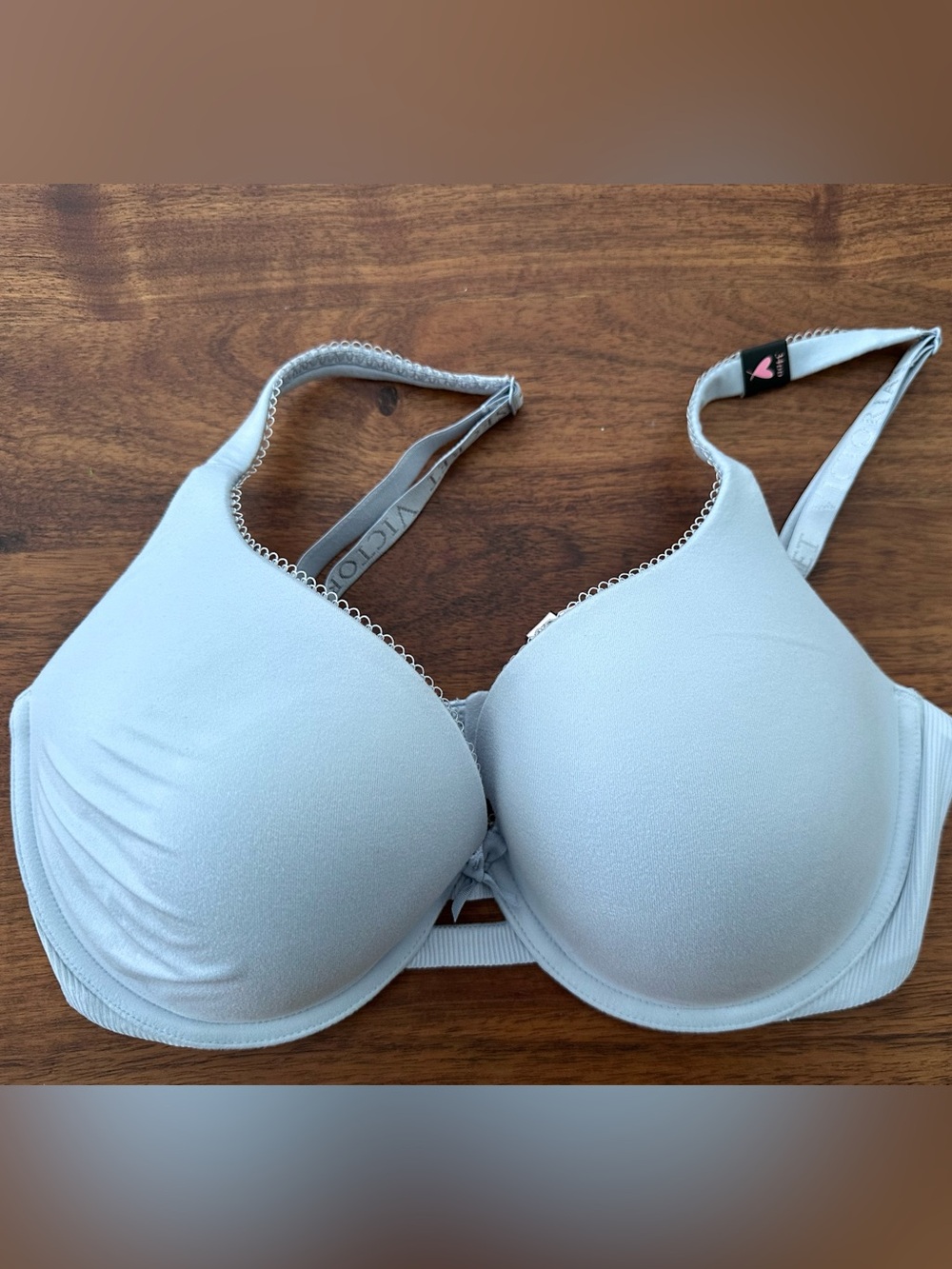 Victoria's Secret Grey Padded T-Shirt Bra